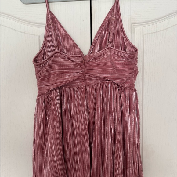 Sabina Musayev Rachel Foil Tiered Maxi Dress - Picture 6 of 7